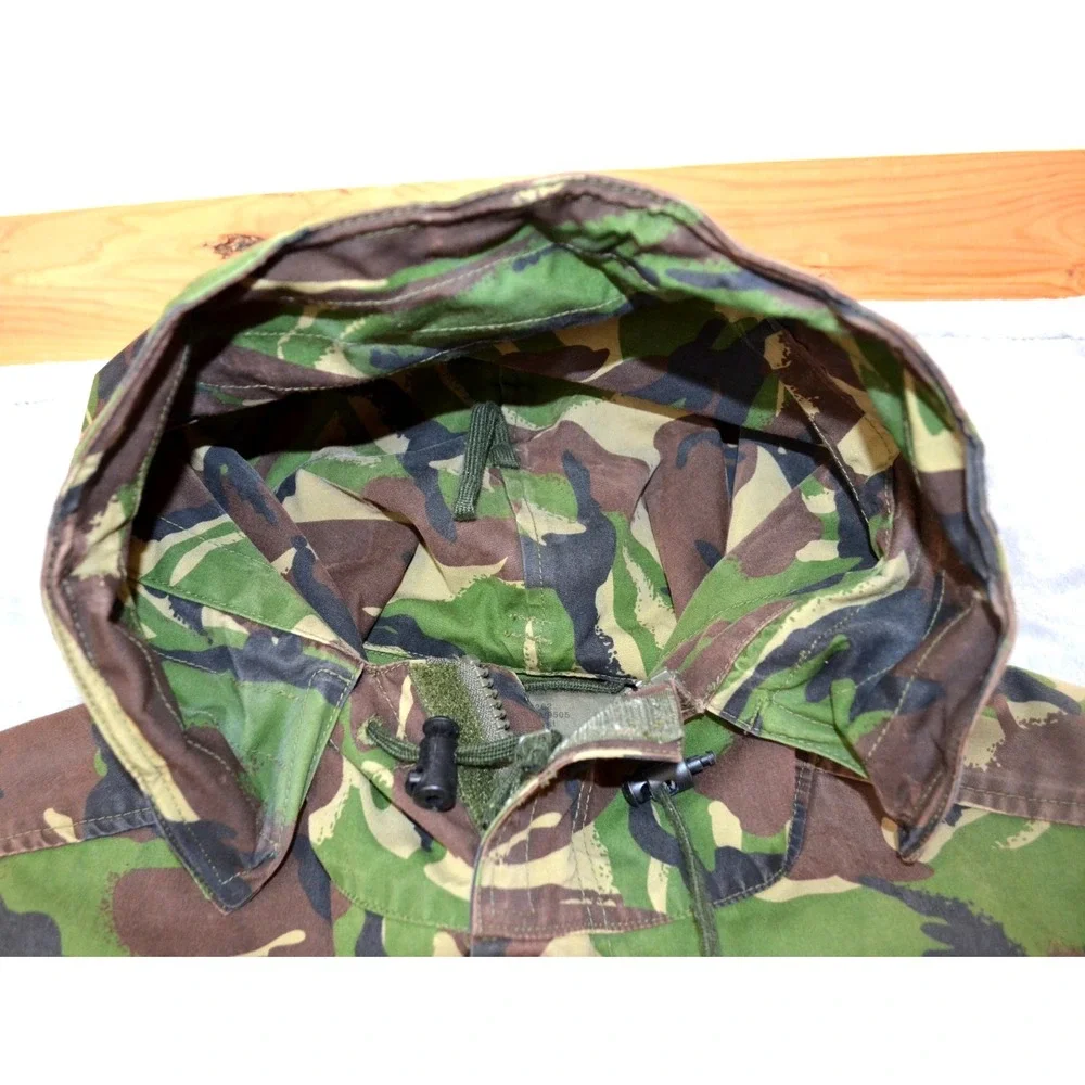 Vintage British Military‎ Jacket DPM Field 170/104 Camouflage Combat Smock Coat